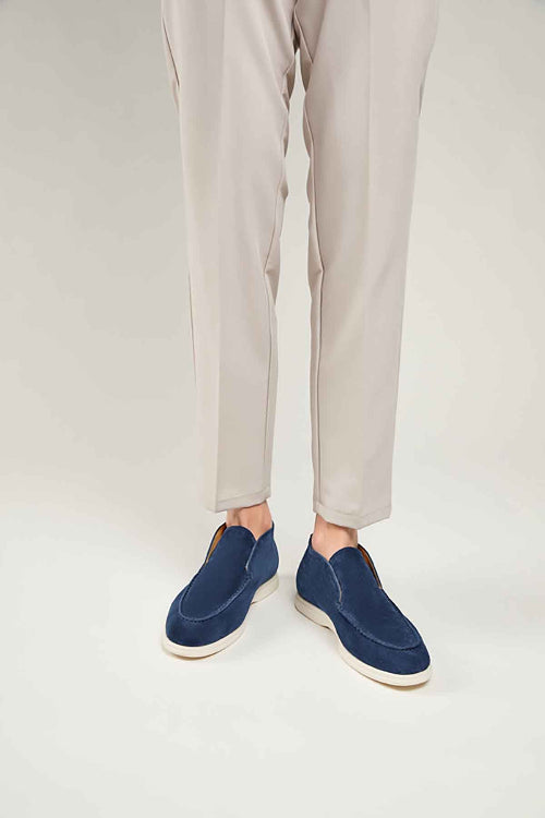 Navy Blue Maison Polo / City Loafers