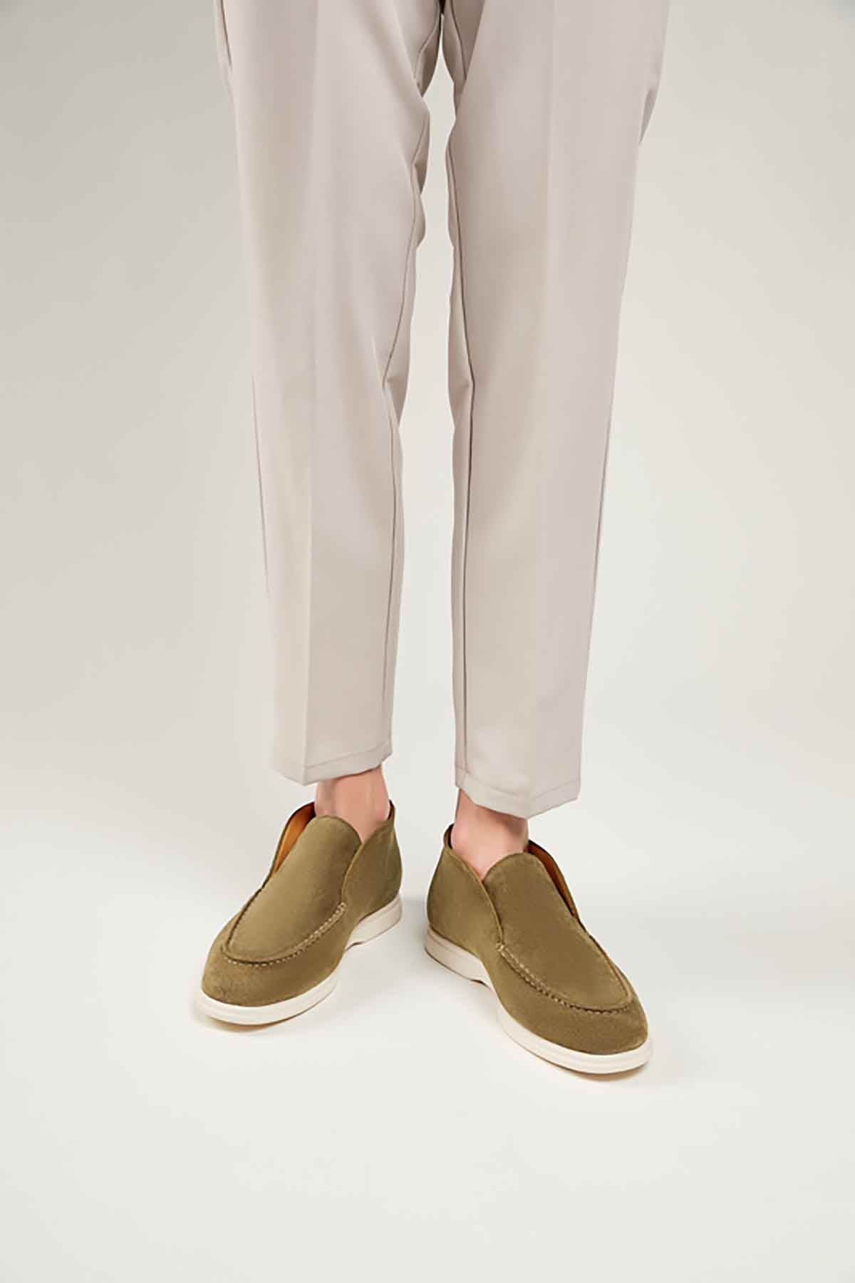 Dark Beige Maison Polo / City Loafers