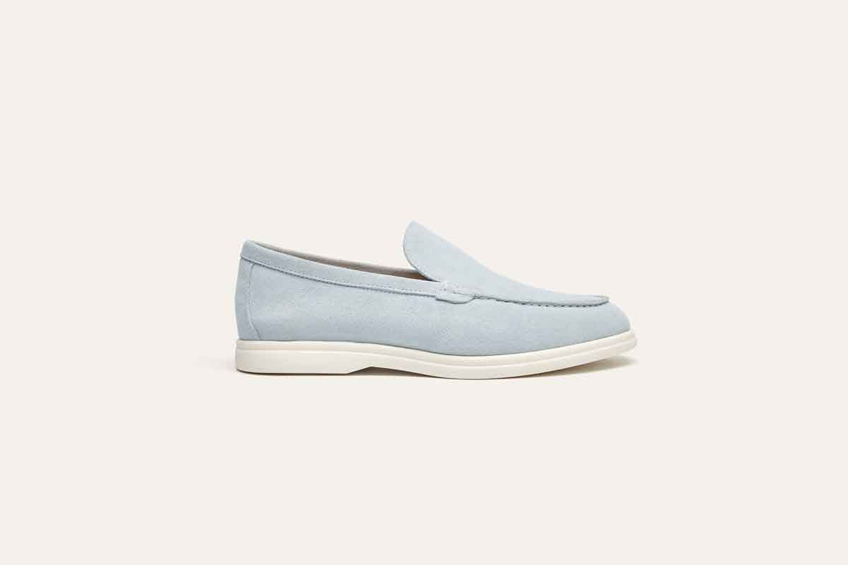 Light Blue Maison Polo / Summer Loafers