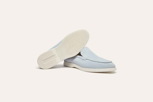 Light Blue Maison Polo / Summer Loafers