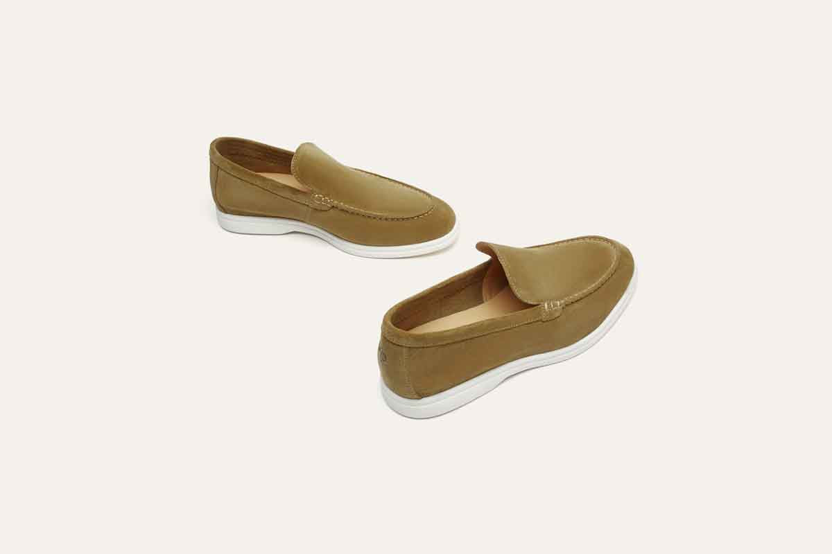 Dark Beige Maison Polo / Summer Loafers