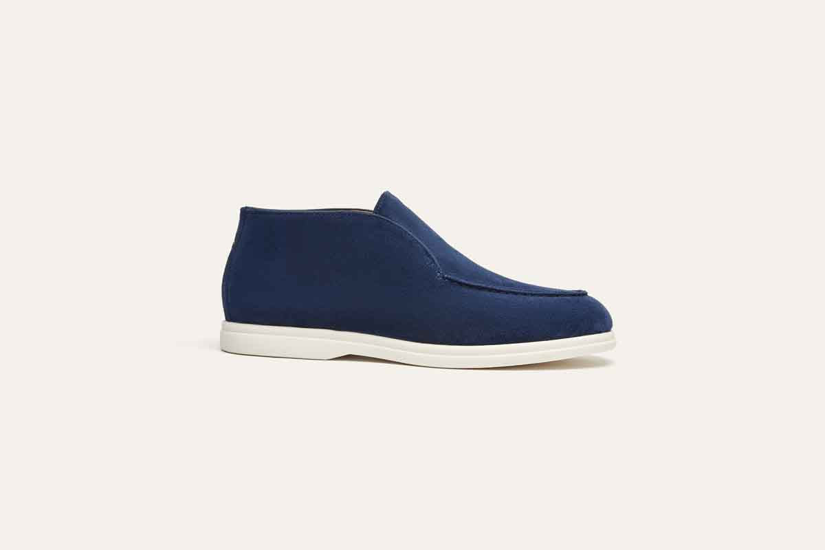Navy Blue Maison Polo / City Loafers