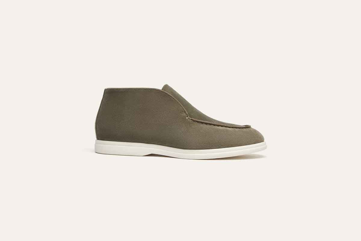 Green Maison Polo / City Loafers