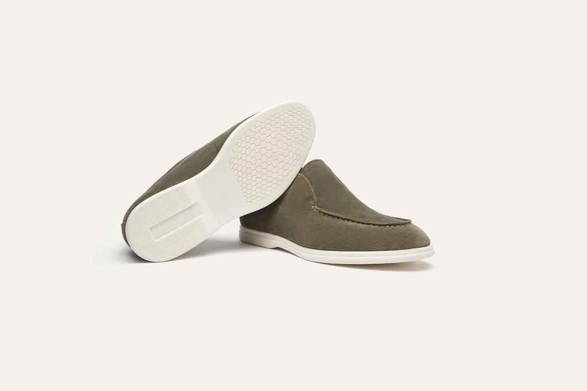 Green Maison Polo / City Loafers