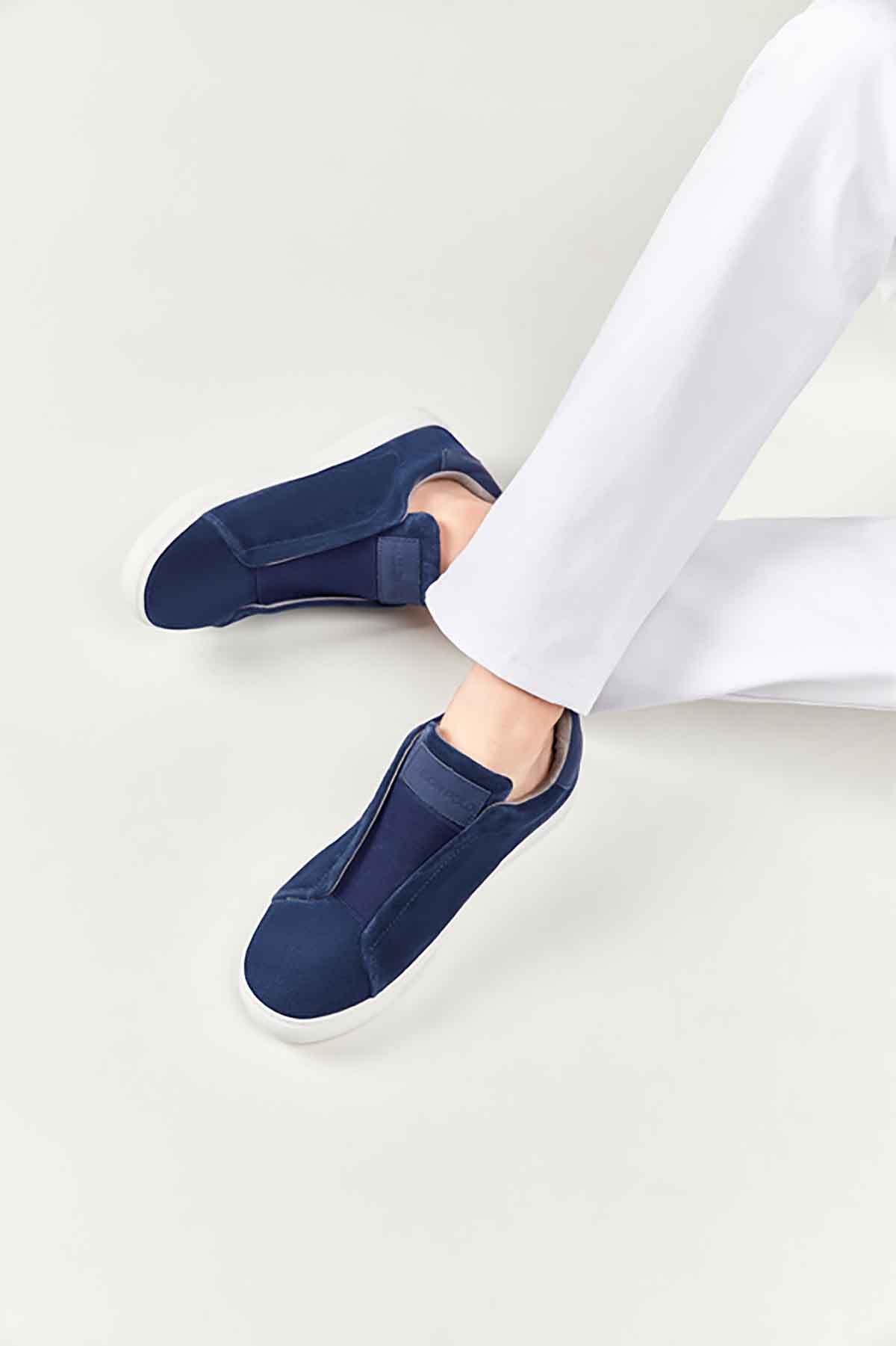 Navy Maison Polo Sneaker