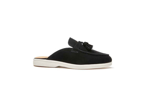 Black Maison Polo / Women Slippers