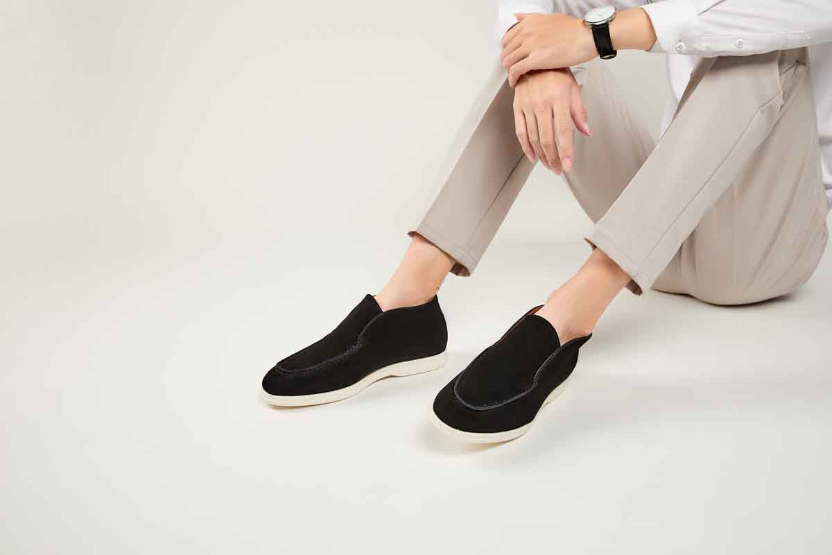 Black Maison Polo / City Loafers
