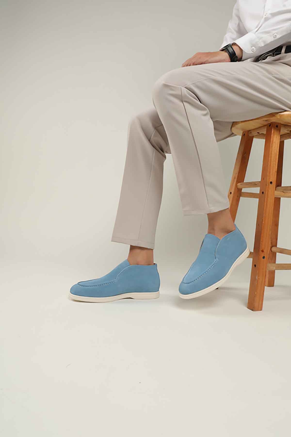 Blue Maison Polo / City Loafers