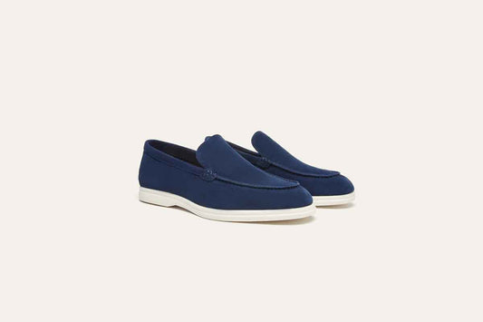 Navy Blue Maison Polo / Summer Loafers