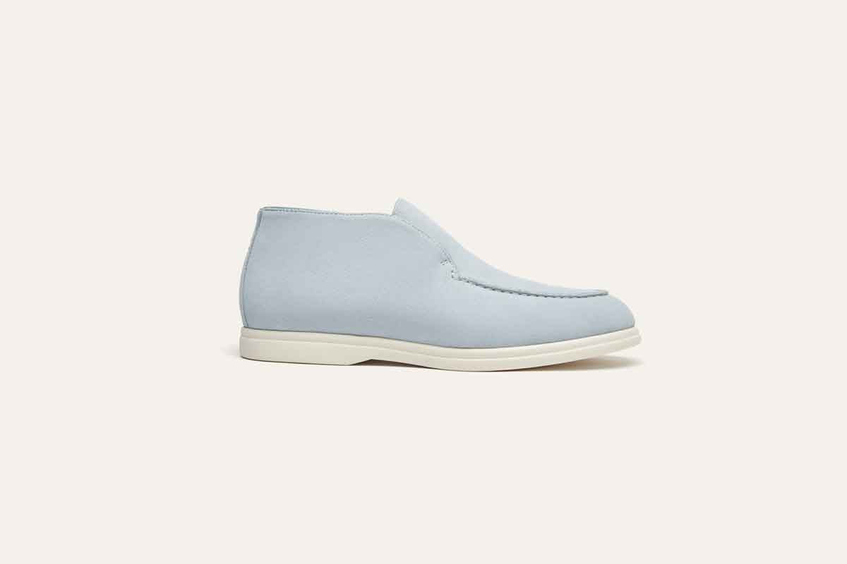 Light Blue Maison Polo / City Loafers
